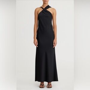 Significant other Elegant Black Evening Gown